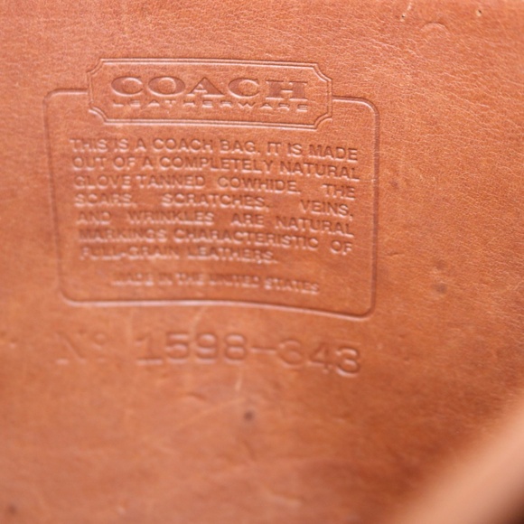 Vintage Coach Willis Bag 9927 British Tan USA - Picture 11 of 11